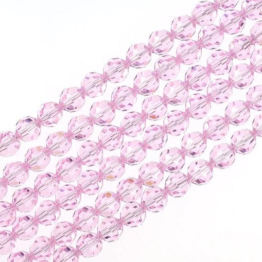 8mm Rosaline 5000 Swarovski Crystal