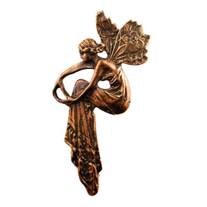 Bronze Fairy Pendant