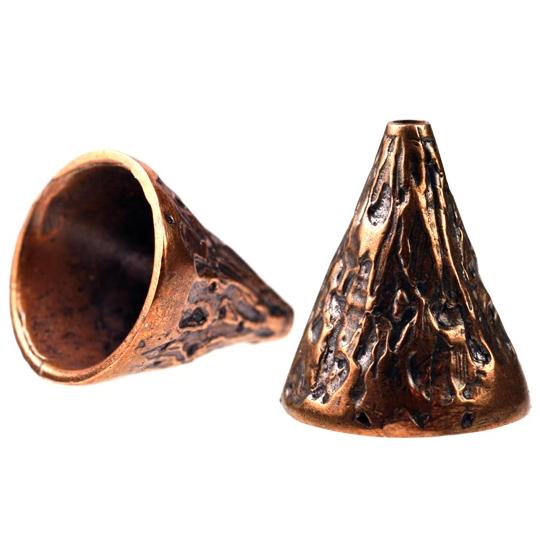 Bronze Textured Tall Cone