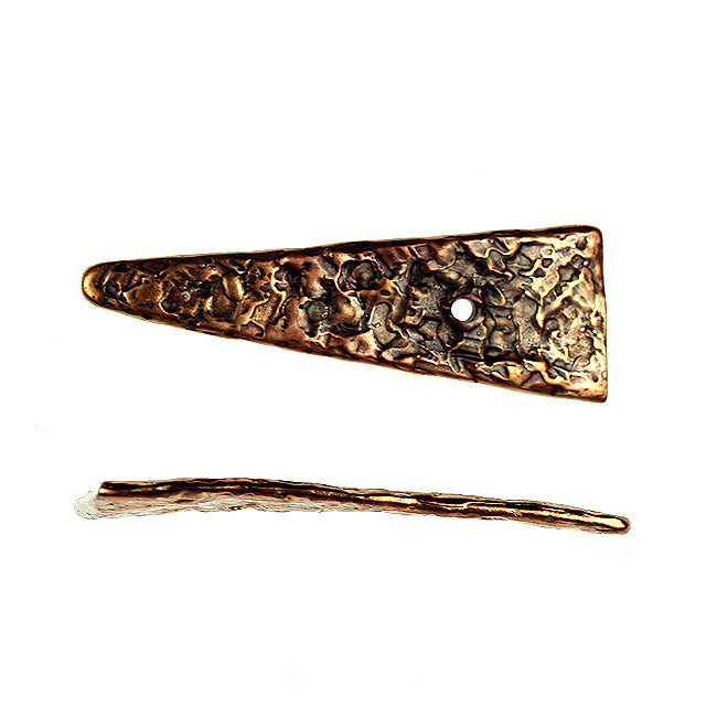 (bzbd047-9744) Bronze Shard - Scottsdale Bead Supply