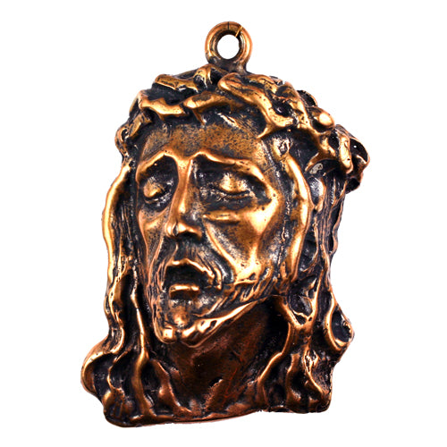 Bronze Jesus Pendant