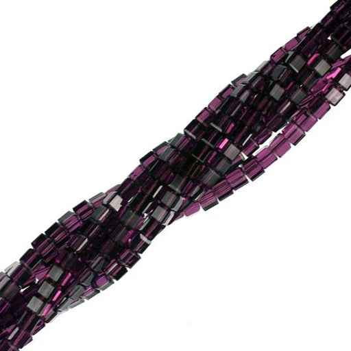 4mm Amethyst Swarovski Crystal