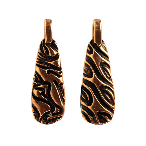 Bronze Textured Pendant