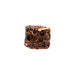 Bronze Textured Square Bead