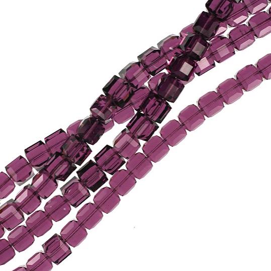 8mm Amethyst Swarovski Crystal