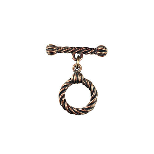 Bronze twisty coils designed toggle