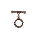 Bronze twisty coils designed toggle