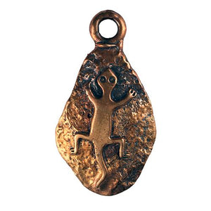 Bronze Lizard Pendant