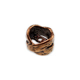 (bzbd046-9693) Handmade Solid Bronze Spacer Bead. - Scottsdale Bead Supply