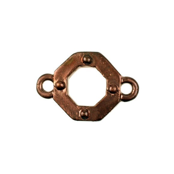 Bronze Hexagonal link