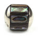 Inlay Round (no bars) 14 mm Abalone