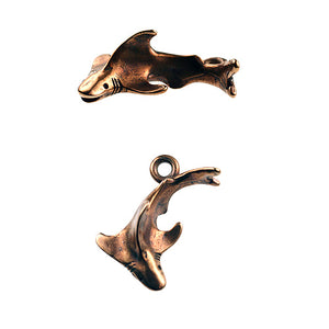 Bronze Shark Pendant