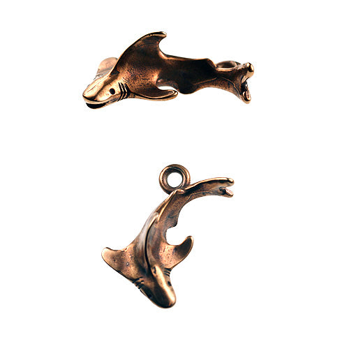Bronze Shark Pendant
