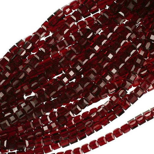 6mm Siam Swarovski Crystal