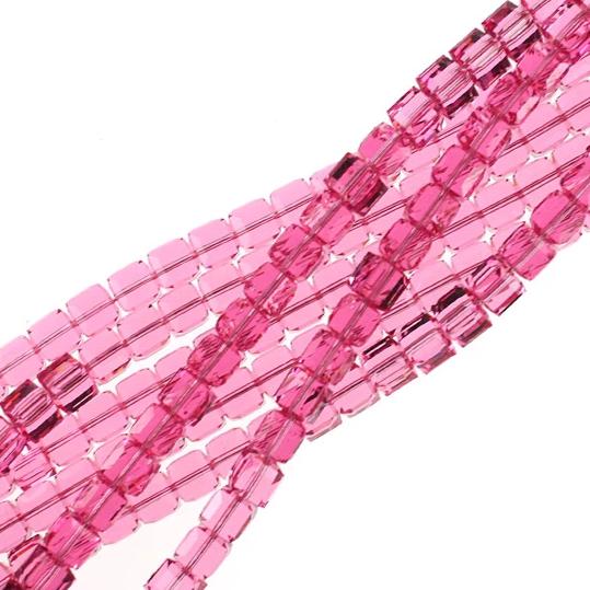 6mm Rose Swarovski Crystal