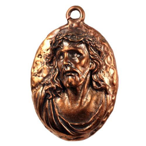 Bronze Jesus Pendant