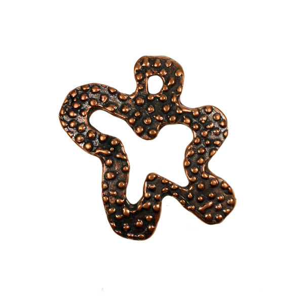 Bronze Free Form Pendant