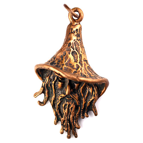 Bronze Wizard Pendant