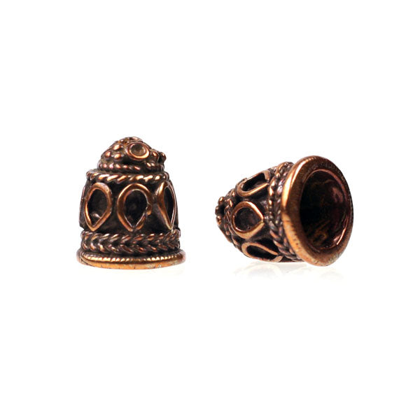 Bronze Bead Cap