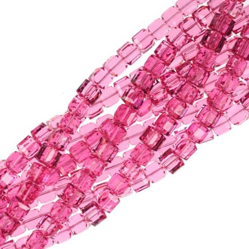 8mm Rose Swarovski Crystal