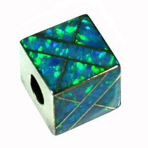 Inlay Cube 12mm3 Opal
