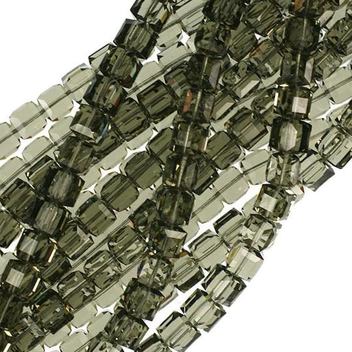 8mm Black Diamond Swarovski Crystal