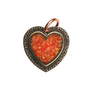 Spiny Oyster Heart Pendant