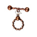 BZCT 8701 Bronze Twist Small Toggle