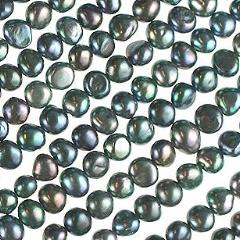 4mm Keishe peacock pearls