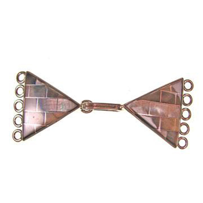 5-Strand Black Lip Hook & Eye