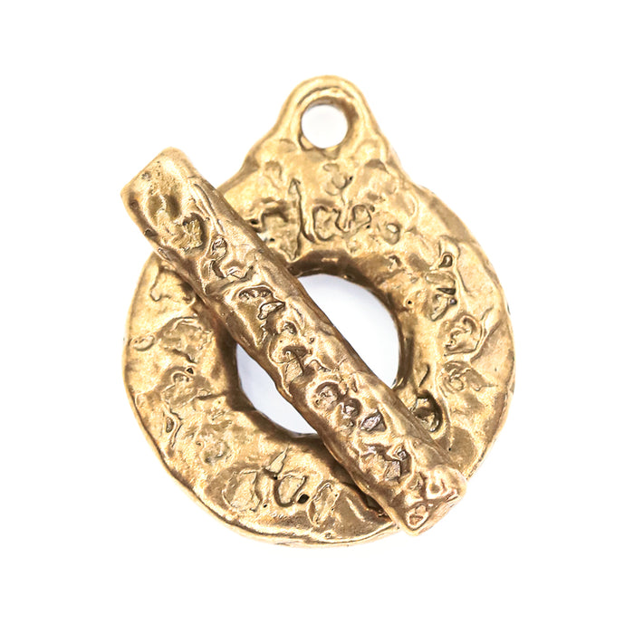 Old World Bronze Textured Toggle