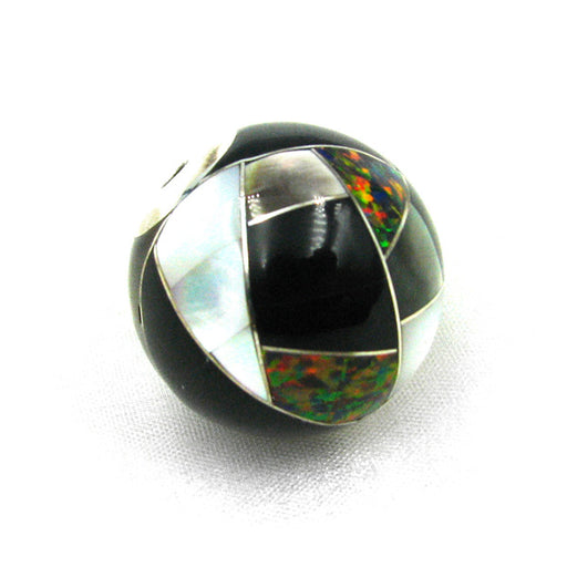 25mm Inlay bead by Kelly Charveaux