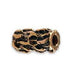 (bzbd004-9318) Bronze rough bark textured bead. - Scottsdale Bead Supply