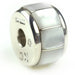 Inlay Barrel 10 mm x 18 mm White Mother of Pearl