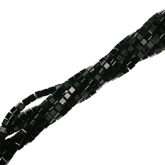 4mm Jet Swarovski Crystal