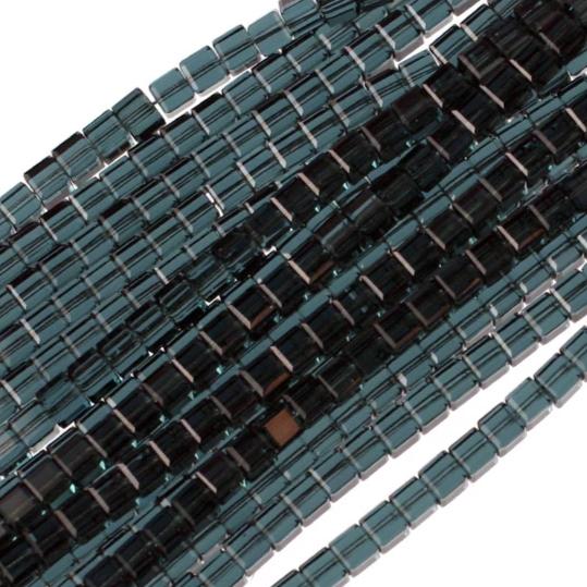 4mm Montana Swarovski Crystal