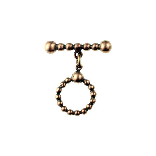 Bronze  large & small ball design toggle