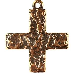 Bronze 1 inch square cross