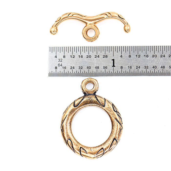 Heavy Old World Bronze Toggle