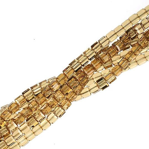 6mm Light Colorado Topaz Swarovski Crystal