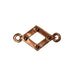 Bronze Diamond Shaped Link
