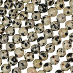 6mm Dalmatian Jasper Rounds