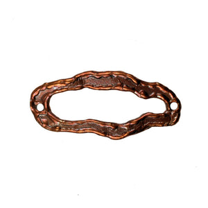 Bronze oval link