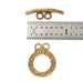 2 Strand Old World Bronze Toggle Clasp