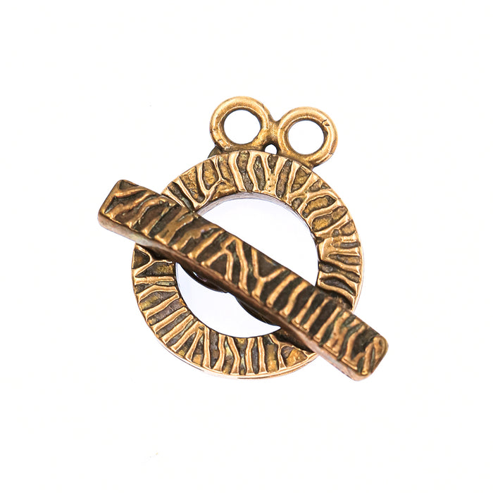2 Strand Old World Bronze Toggle Clasp