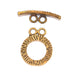 2 Strand Old World Bronze Toggle Clasp