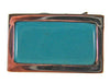 5-Strand Turquoise Rectangle Box Clasp