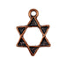 Bronze Star of David Pendant