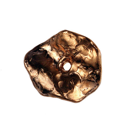 Semi Flat Center Drilled Bead