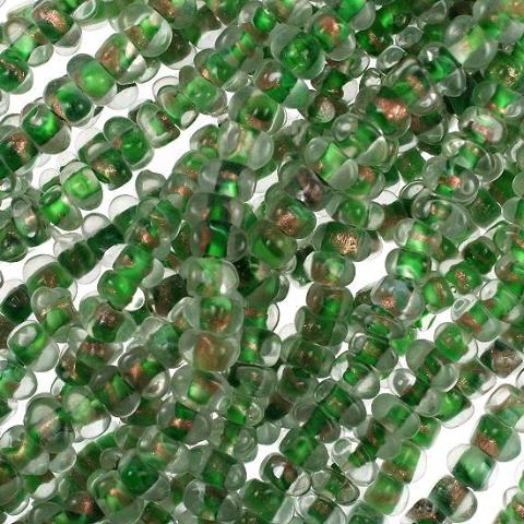 Green India Lamp Beads